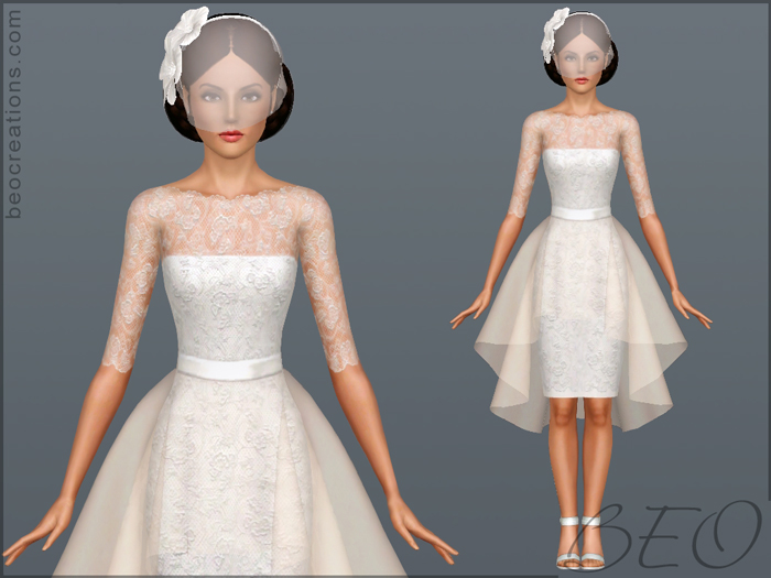Bride 9 for Sims 3 by BEO